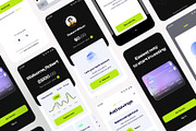 Finance Saving Mobile App UI Kit, an App Template by DesignsLab (Thumbnail 2 of 3)