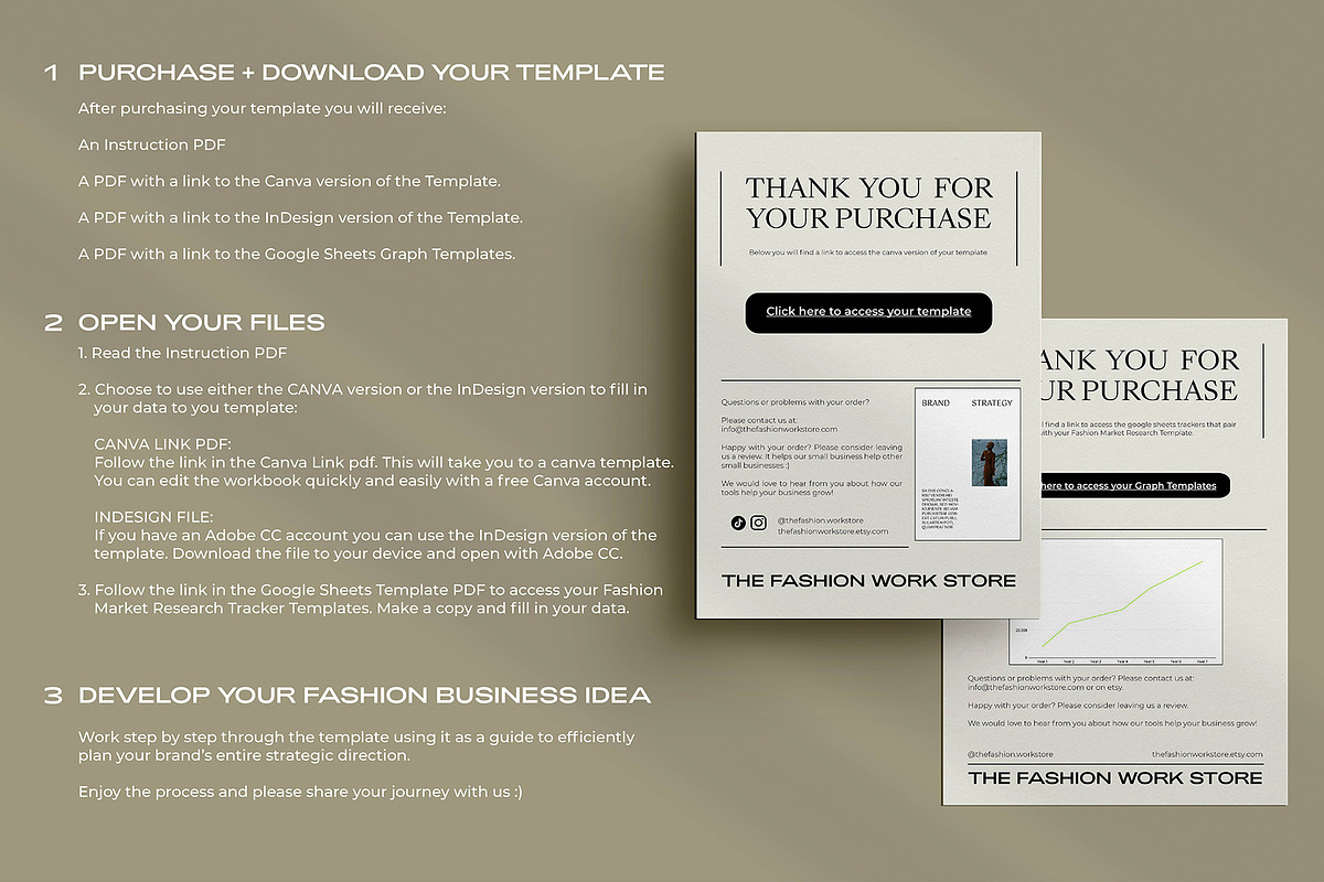 Fashion Brand Strategy Template preview 6