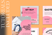 HEALTHCARE SOCIAL MEDIA TEMPLATE, a Social Media Template by Local Marketing Templates (Thumbnail 5 of 10)