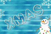 Freeze - Chilled Font for Christmas, a Symbol Font by Aqua Artistry Creations (Thumbnail 2 of 4)