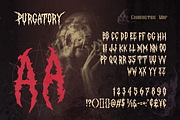 Purgatory, a Blackletter Font by Burntilldead (Thumbnail 3 of 13)
