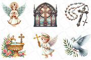 First Communion Clipart, an Illustration by DreamPrint404 (Thumbnail 3 of 7)