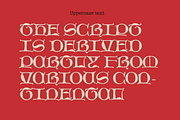 Carolingian Minuscul font, a Blackletter Font by kaer_shop (Thumbnail 2 of 9)
