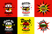 Crazy Burgers Vector Illustrations, an Education Illustration by dimpo ⚡️ ART ® (Thumbnail 3 of 7)