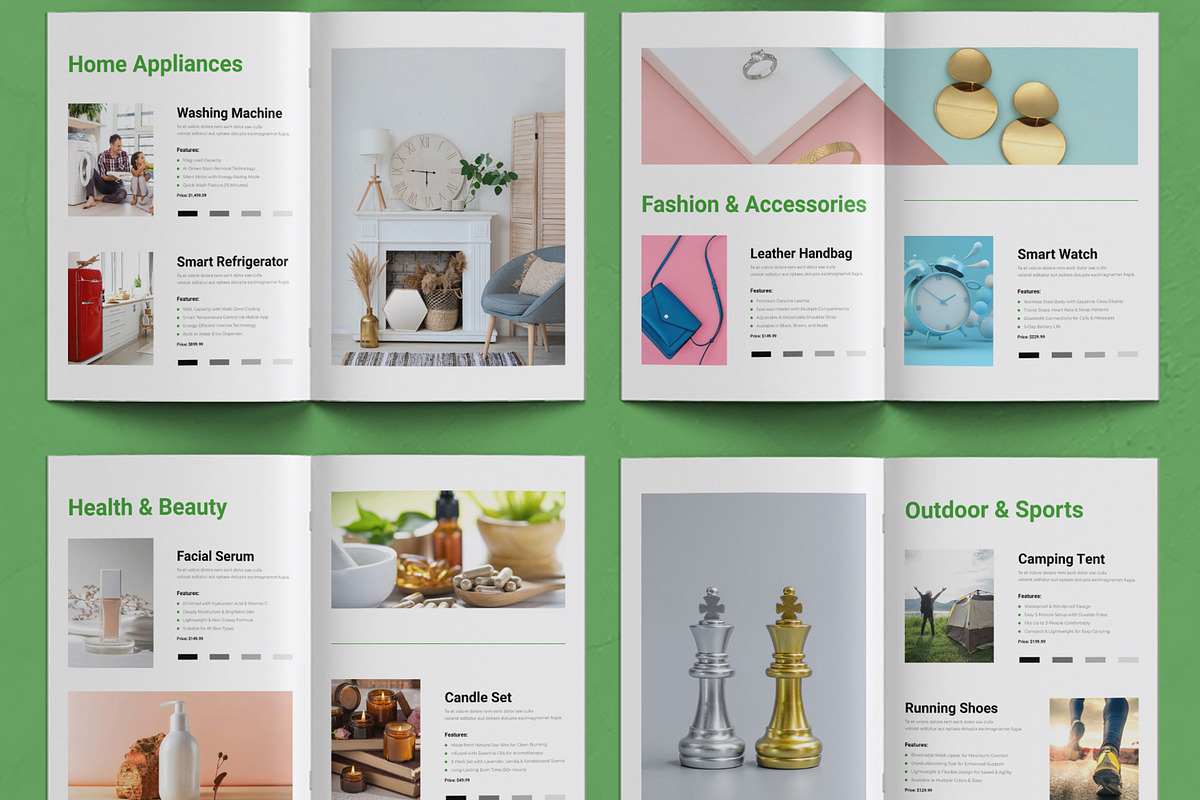 Product Catalog Template, a Brochure Template by ContestDesign (Photo 3 of 3)