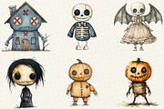 Halloween Voodoo Doll Clipart, an Illustration by OK Design (Thumbnail 5 of 5)