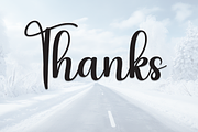 Winterday | Script Font, a Handwritten Font by Scratchones (Thumbnail 9 of 9)