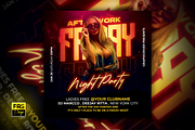 4 Night Party FLyer Bundle, a Flyer Template by FAS-DESIGN (Thumbnail 4 of 6)