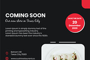 Sushi Restaurant Instagram Post, a Social Media Template by FDR Studio (Thumbnail 2 of 6)