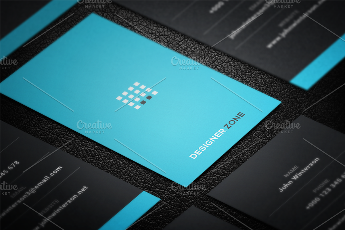 Minimal Business Card Template, a Business Card Template by Jongli (Photo 2 of 5)