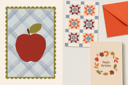 Cosy Autumn & Fall Graphics, a Seasonal Illustration by Gross Illustrations (Thumbnail 4 of 9)
