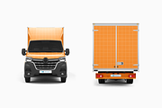 Box Truck Mockup 1, a Cups & Container Mockup by Mockupix (Thumbnail 9 of 12)