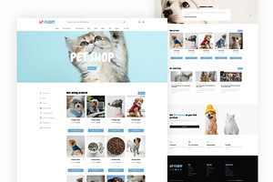 Furry – Pet Store Bootstrap HTML Web