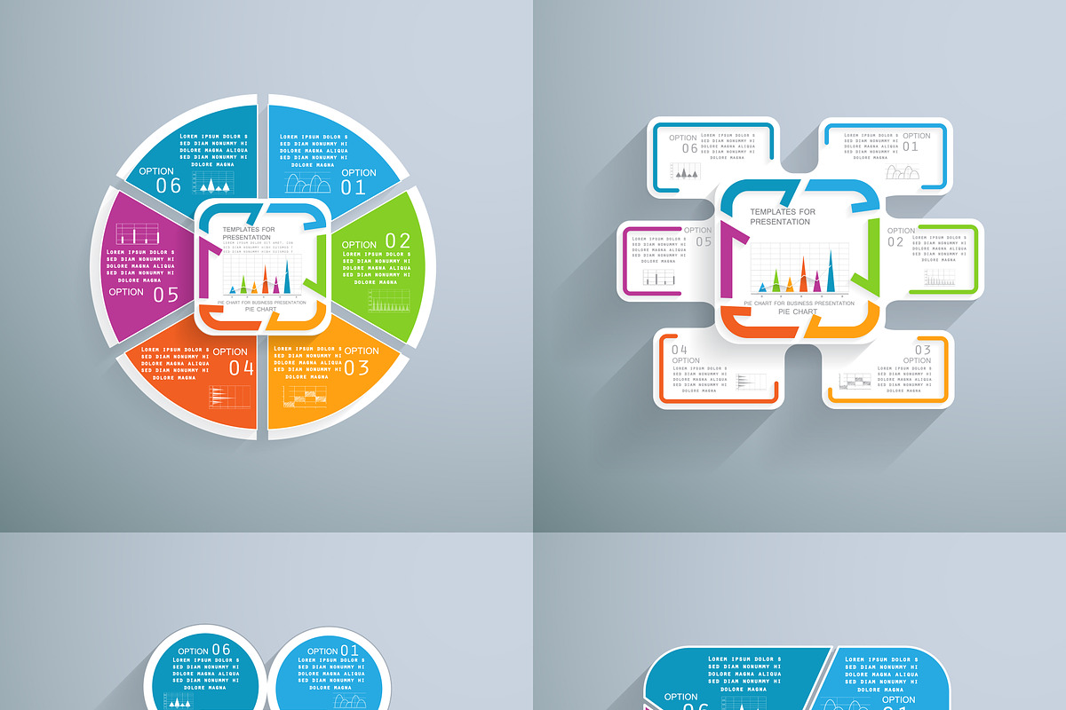 Set of infographics, a Graphic by Mechik (Photo 9 of 19)