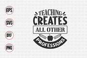 Teacher typographic svg bundle., a Graphic by Uniquesvg99 (Thumbnail 14 of 21)