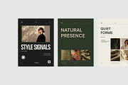Olive Journal - Editorial Templates, a Social Media Template by MustaART (Thumbnail 6 of 9)