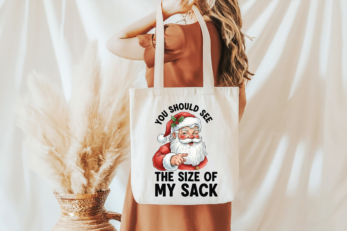 Funny Santa Christmas Sublimation, an Illustration by Libby Wishes (Photo 3 of 5)