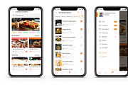 Food Delivery App - Figma & XD UI, a Templates & Theme by Basma Designs (Thumbnail 4 of 7)