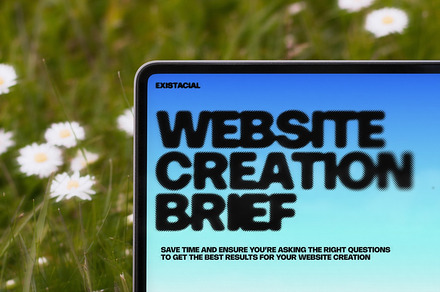 Website creation brief template