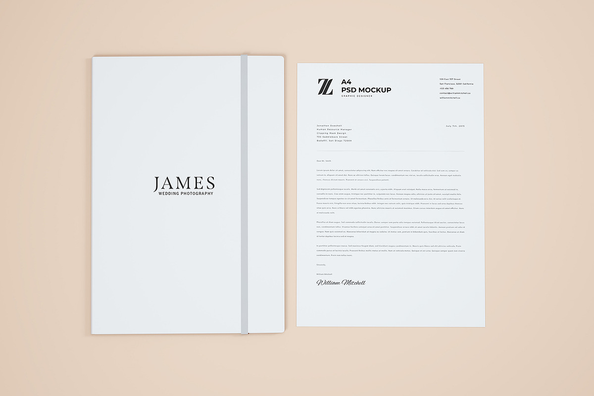 Modern Stationery Mockup, a Product Mockup by Designrepos (Photo 20 of 28)