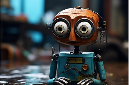 Autonomous Robot learning head, a School & Education Photo by Ylivdesign