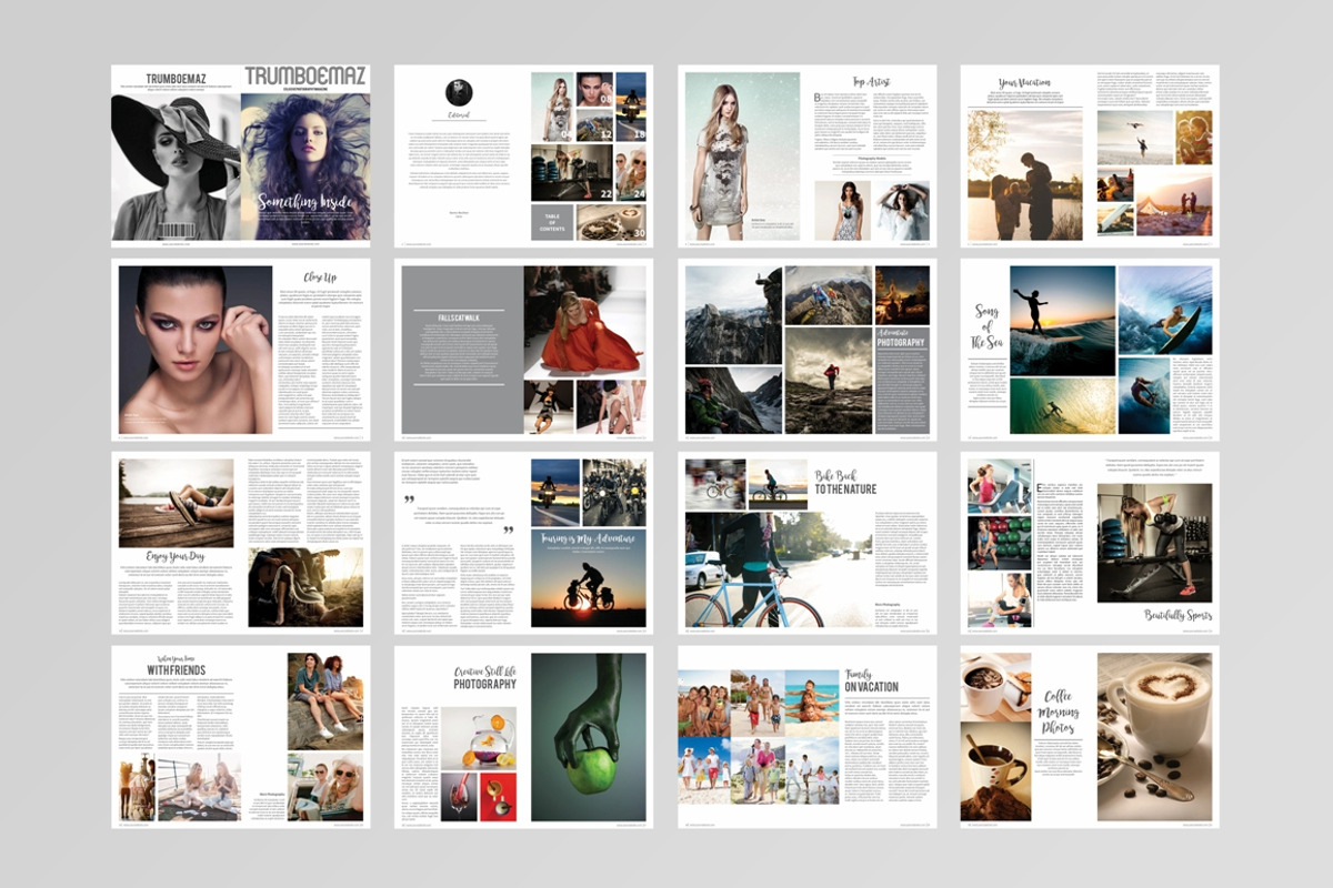 Magazine Template, a Magazine Template by BoriesBechker (Photo 18 of 18)