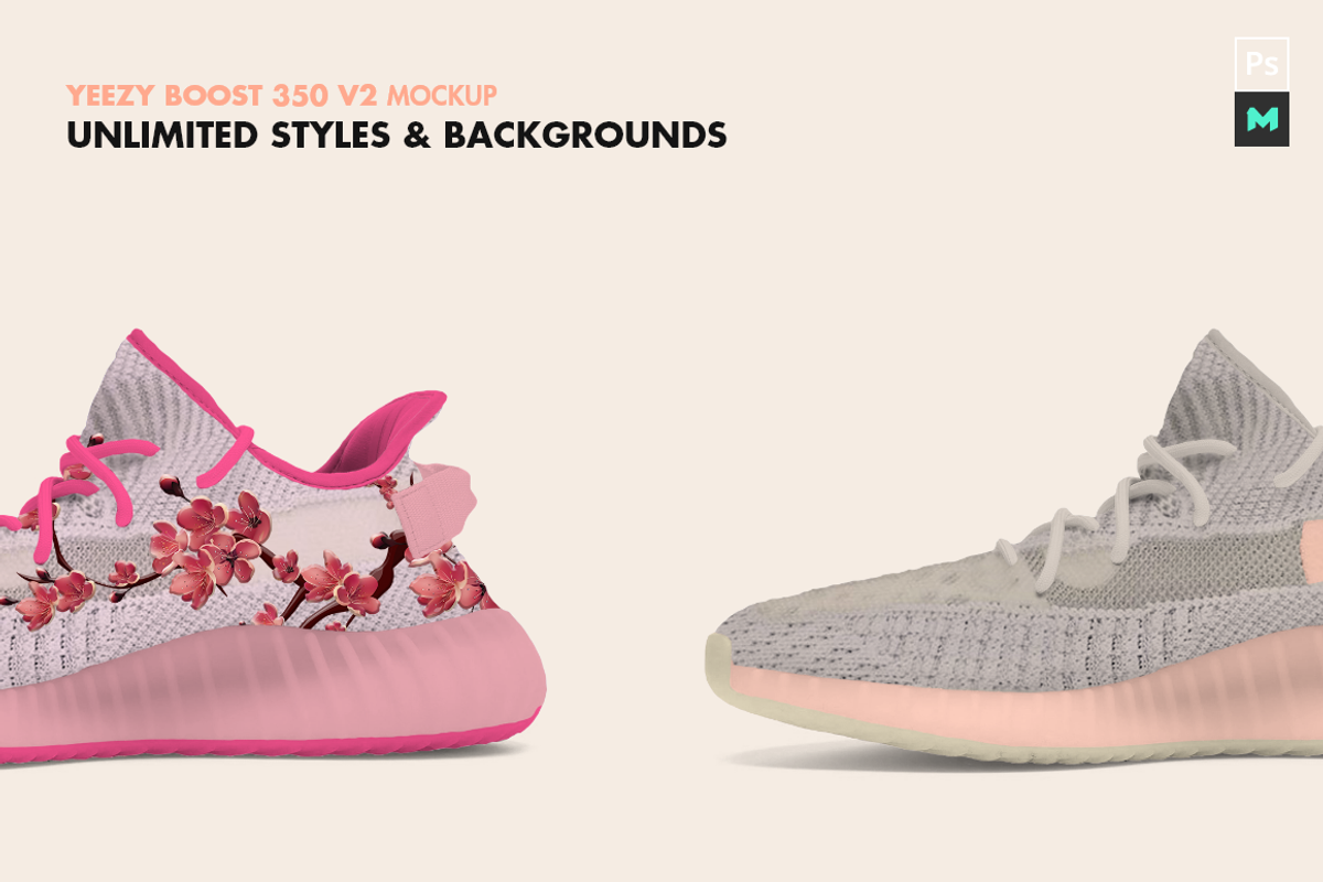 YEEZY BOOST 350 | Mockup, an Apparel Mockup by MockupsPro (Photo 2 of 4)