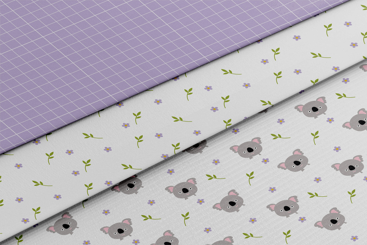 Digital Paper Pack Little Koalas, a Pattern Graphic by Akwadesign (Photo 5 of 7)