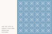 Patterned Tile Vectors, a Decorative Illustration by Emma Webb Studio (Thumbnail 6 of 6)