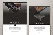 Social: Squarespace 7.1 Template, a Squarespace Template by The Styled Square (Thumbnail 6 of 6)