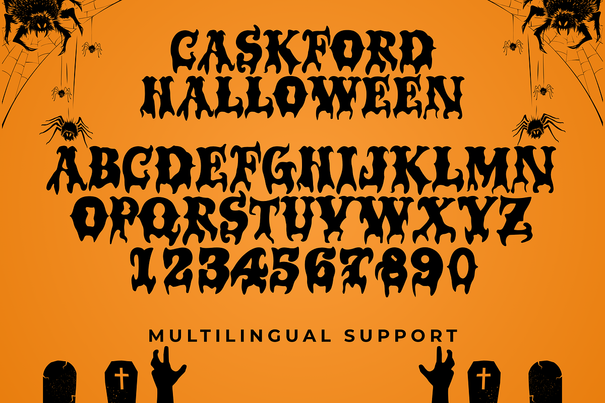 Caskford Halloween, a Serif Font by Dm Studio (Photo 9 of 10)
