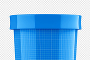 Ice Cream & Food Tub Mockup Set, a Cups & Container Mockup by Illusiongraphic (Thumbnail 18 of 18)