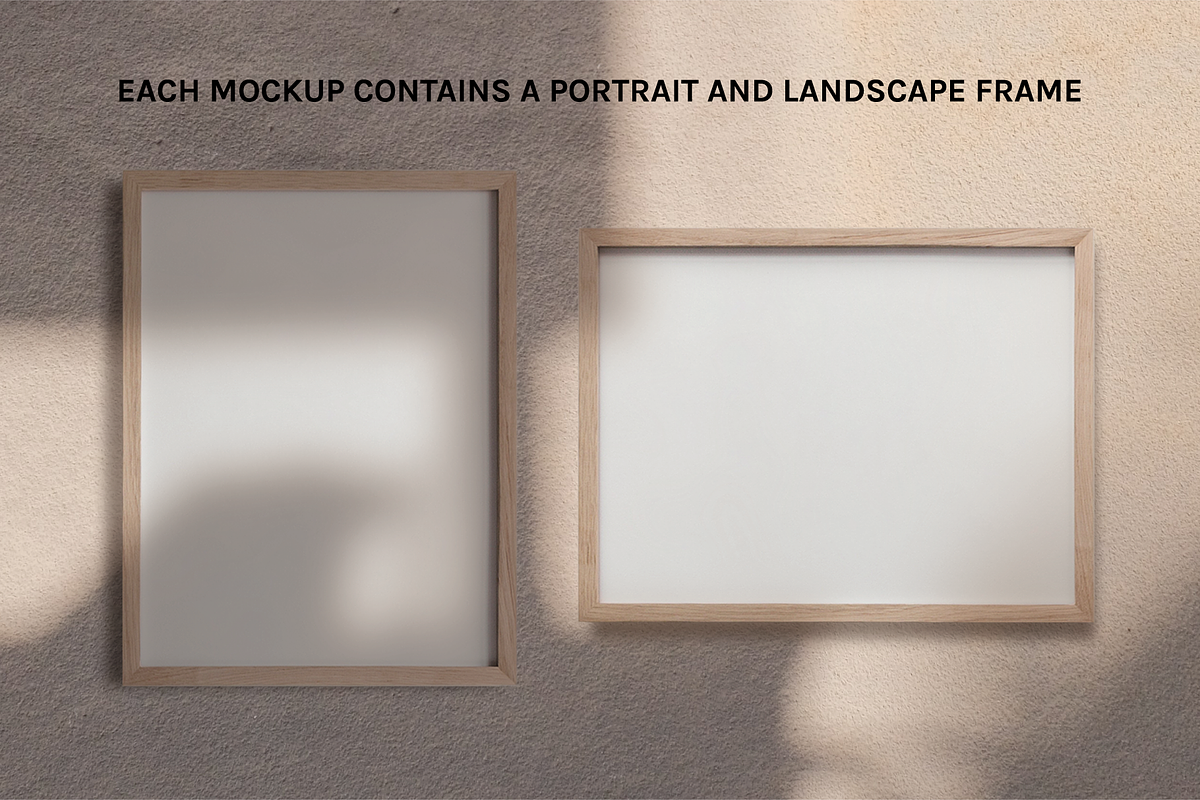 Shadow Frame Mockup Bundle - Umbra, a Household Mockup by Saguaro Digital (Photo 2 of 15)