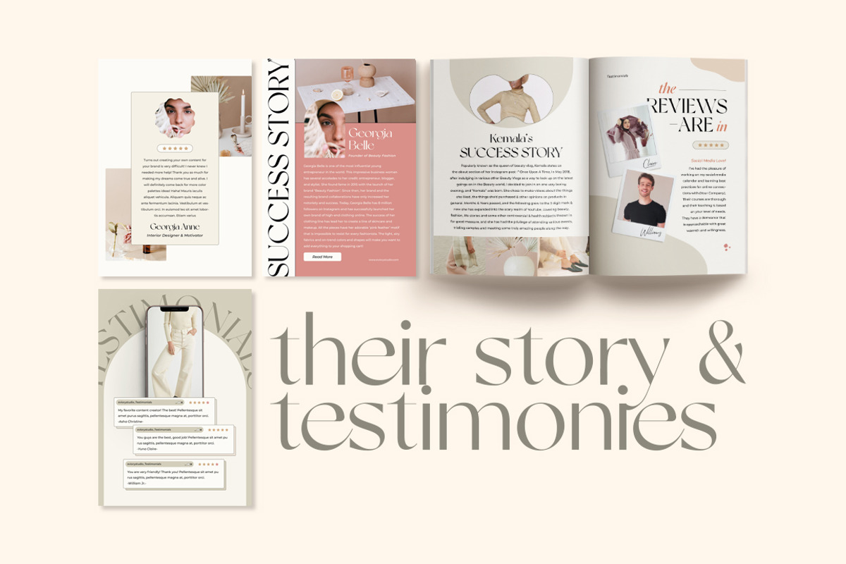 Workbook Ladypreneur Coach CANVA PS, a Magazine Template by Eviory (Photo 24 of 32)