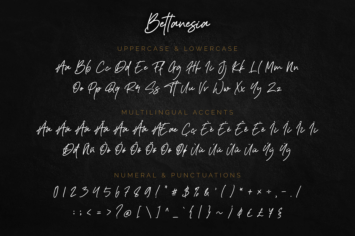 Bettanesia - Beautiful Handwritten, a Script Font by Almarkhatype (Photo 9 of 10)