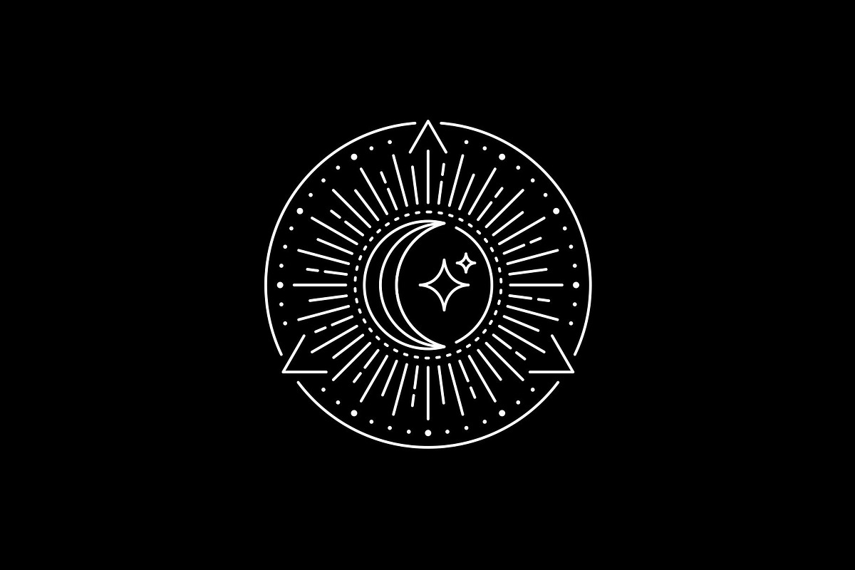 Triangle Moon and Star Logo, a Branding & Logo Template by Buqancreative (Photo 4 of 4)