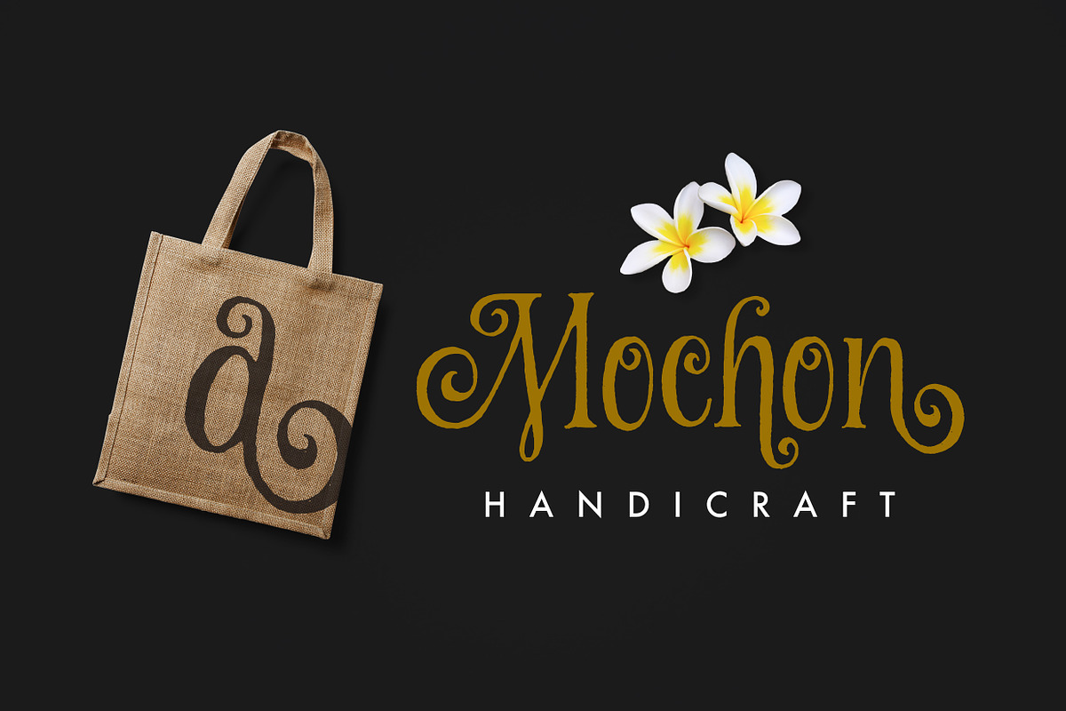 Curely Pro fancy cute lettering font preview 7