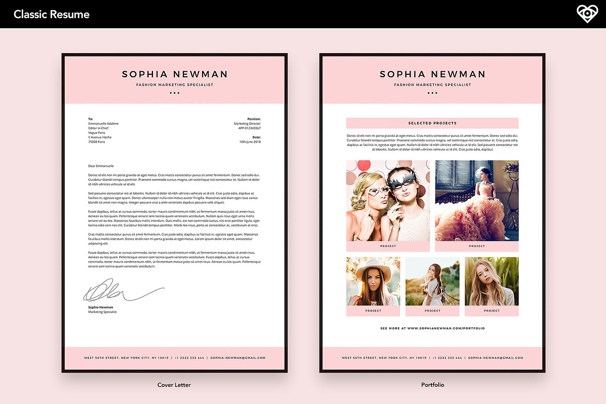 Classic Resume, a Resume Template by ikono.me (Photo 3 of 7)