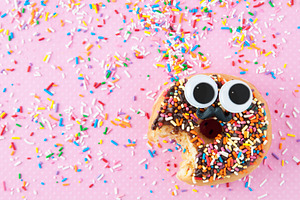 Funny Face Doughnut
