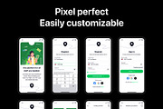 Travel Booking UI Kit App, an UI Kit Template by sythongnguyen777 (Thumbnail 5 of 6)