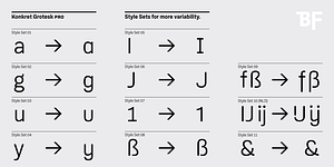 BF Konkret Grotesk Pro