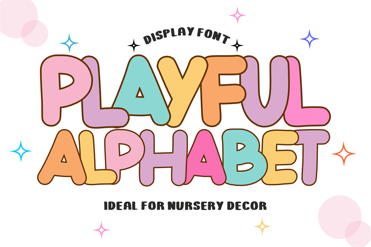 Groovy Doodle - Retro Nursery Font, a Sans Serif Font by KiddoGlyphs Studio (Photo 3 of 3)