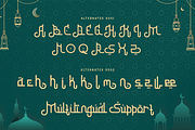 Ramadhan Kareema-Modern Arabic Font, a Handwritten Font by overlaytemplates (Thumbnail 5 of 5)