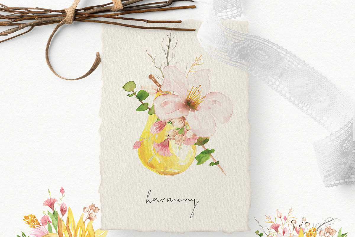 Last Minute Watercolor Fall Graphics, an Object Graphic by Jeanina Vlad (Photo 4 of 6)
