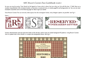 MFC Bruce's Corners Two, a Symbol Font by Monogram Fonts Co. (Thumbnail 7 of 7)