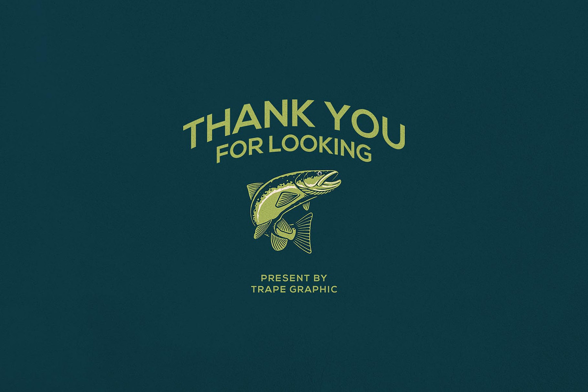 Fishing Illustrations & Bade designs, an Animal Illustration by Trape Graphic Studio (Photo 10 of 10)