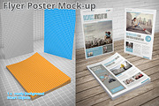 Flyer Mock-up ISO A4 2, a Print Template by MockUps Gallery (Thumbnail 1 of 2)