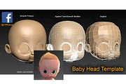 Low Poly Head Templates Pack, a Characters & Person 3D Model by LomellRueca (Thumbnail 4 of 9)