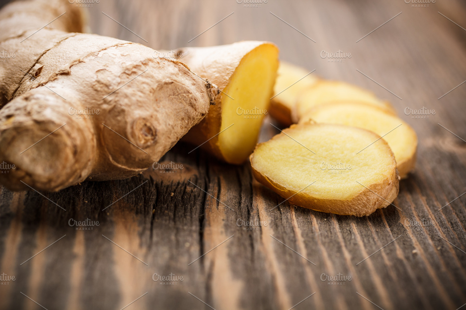 Ginger stock photo containing aroma and asian