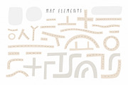 Boho map creator - 270+ elements, a Decorative Illustration by Olia (Thumbnail 12 of 16)